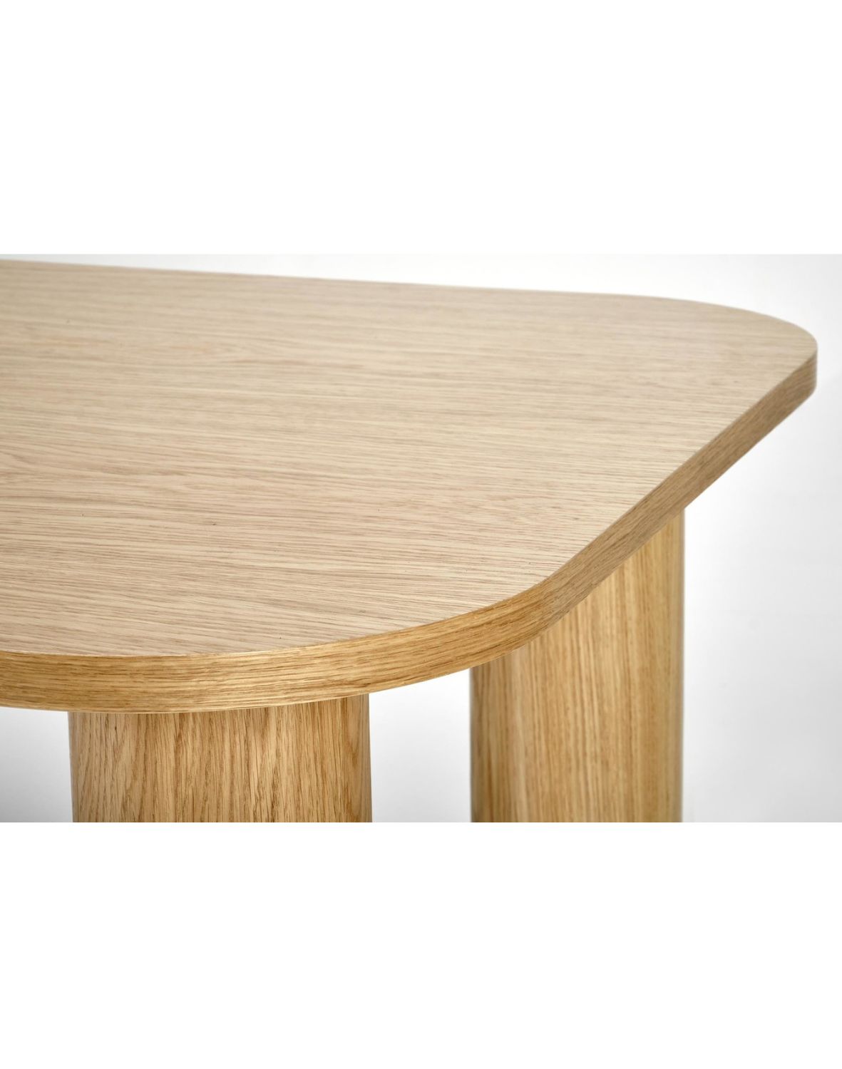 stół rozkładany elefante, prostokątny 160-240x100, dąb naturalny