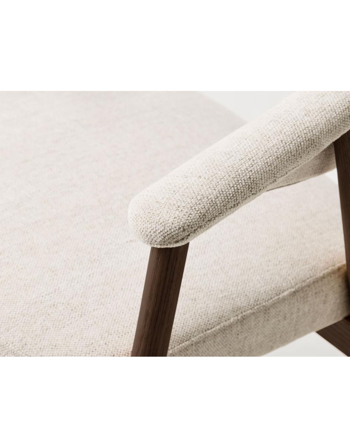 fotel tapicerowany elk, ciemny dąb (56160100)