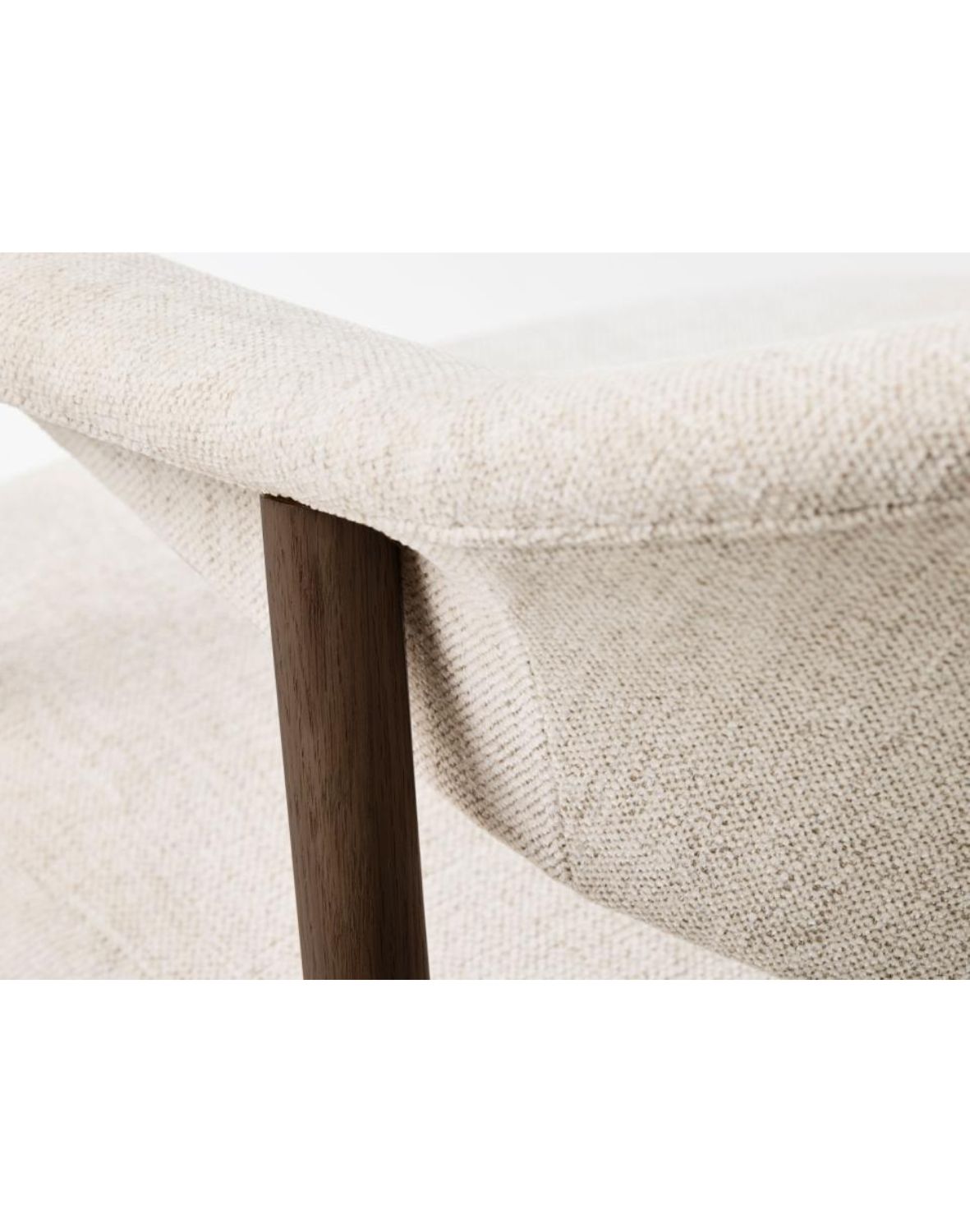 fotel tapicerowany elk, ciemny dąb (56160100)