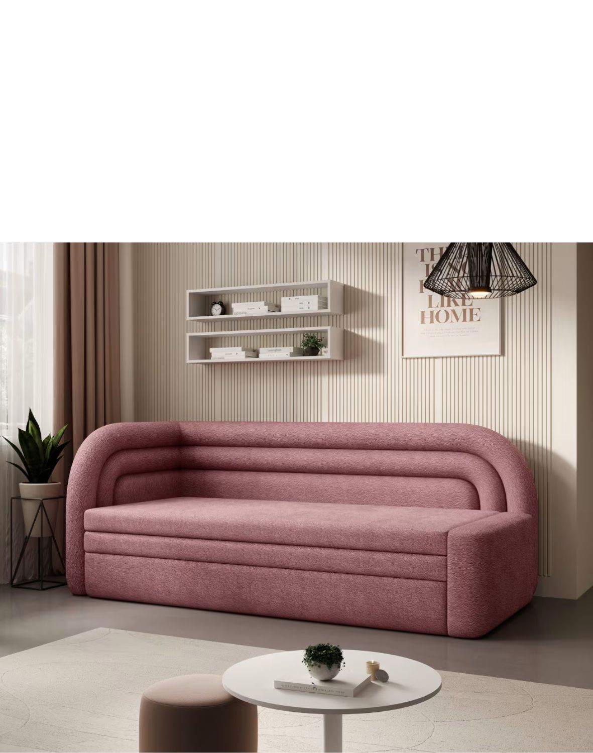 kanapa z funkcją spania fabillo z pojemnikiem - dostawa express