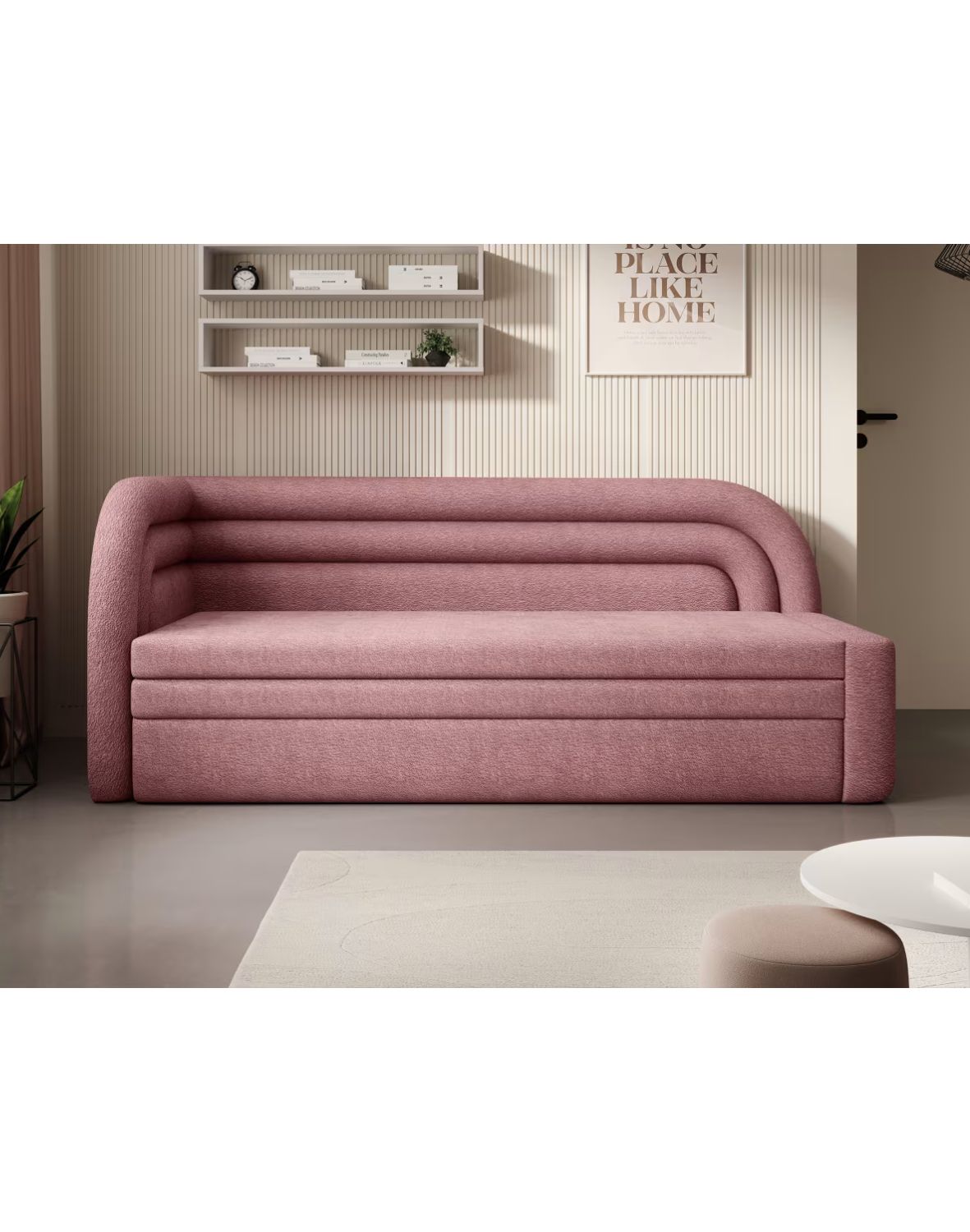 kanapa z funkcją spania fabillo z pojemnikiem - dostawa express