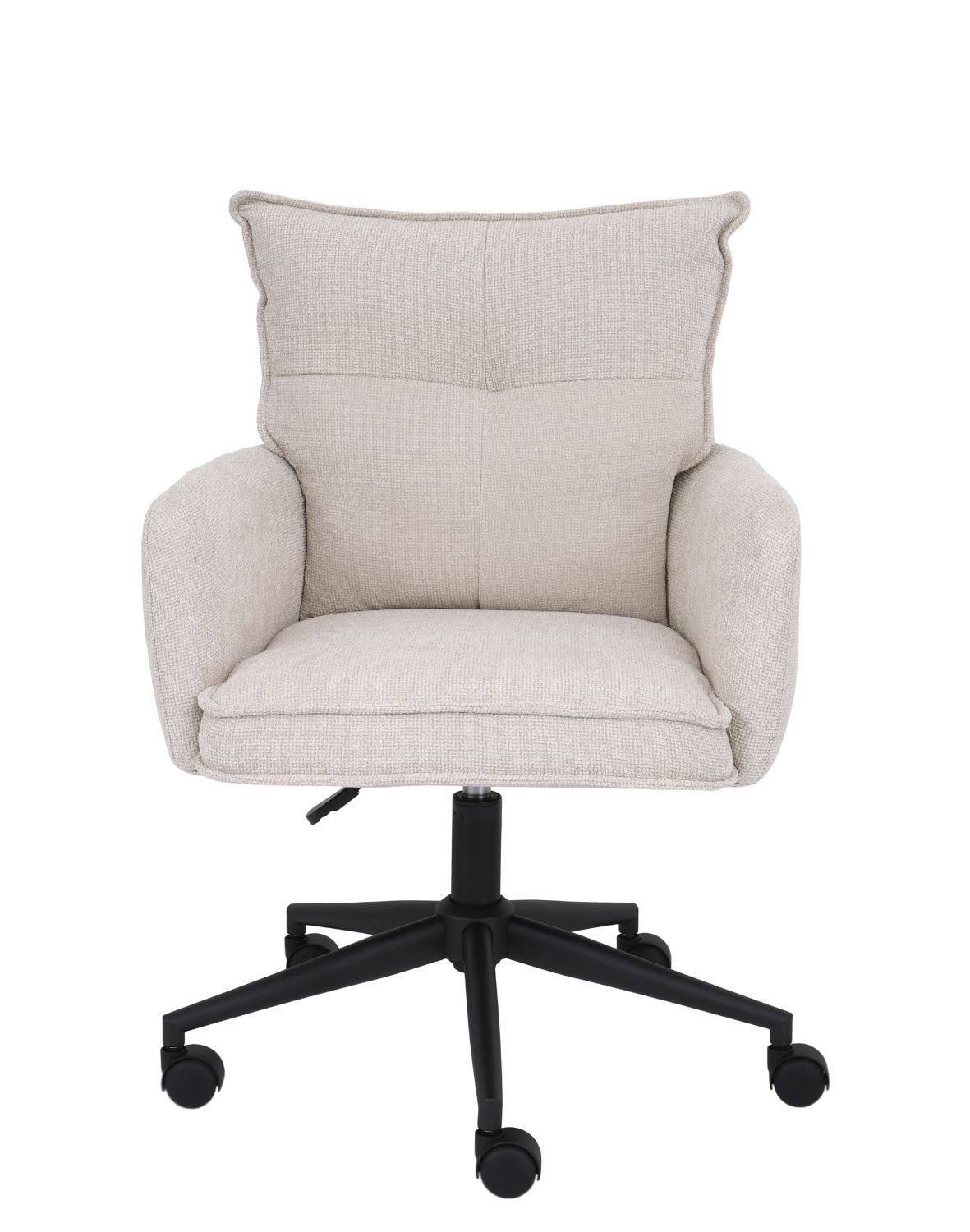 krzesło biurowe ferro, beżowe, regulowane, obrotowe