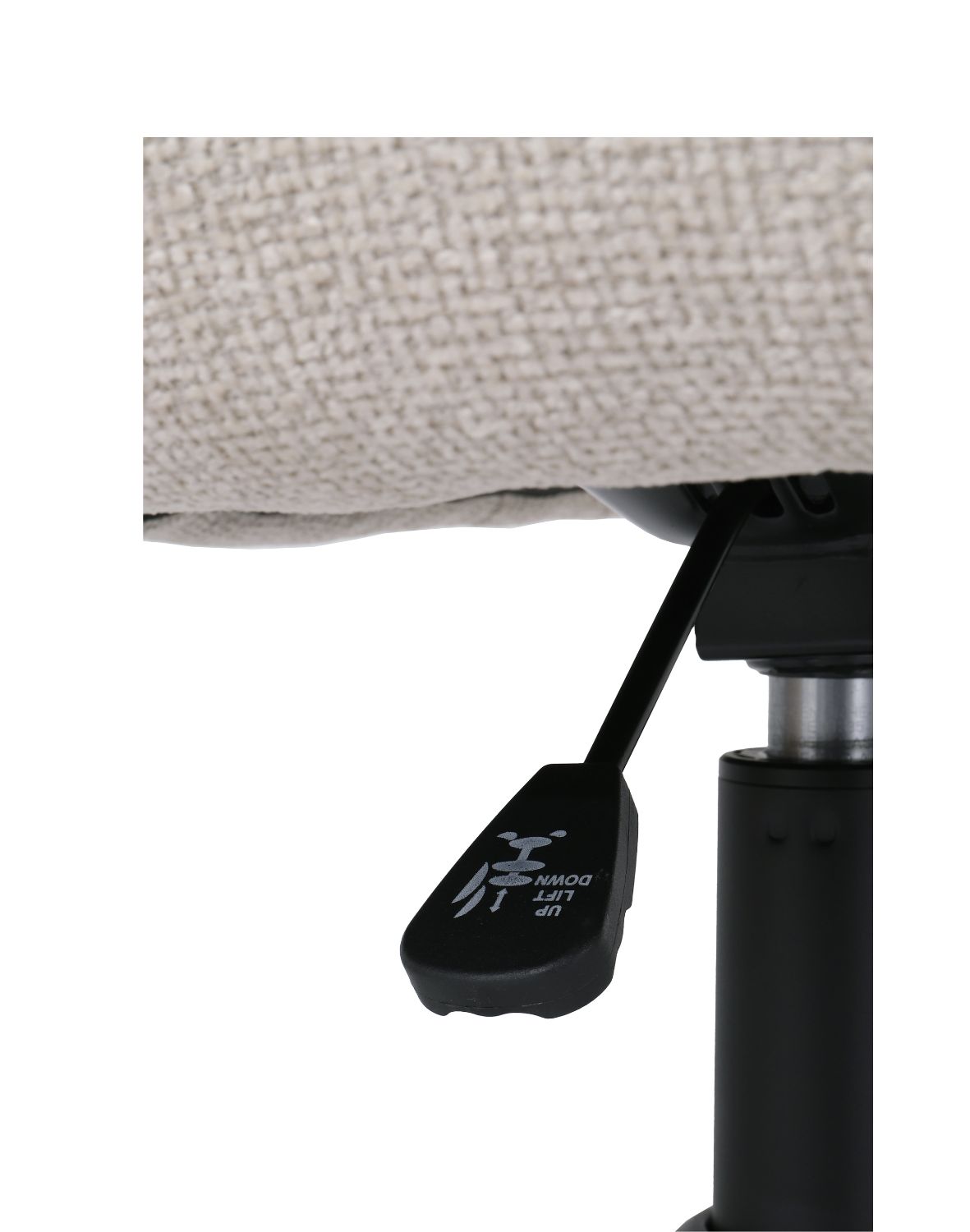 krzesło biurowe ferro, beżowe, regulowane, obrotowe