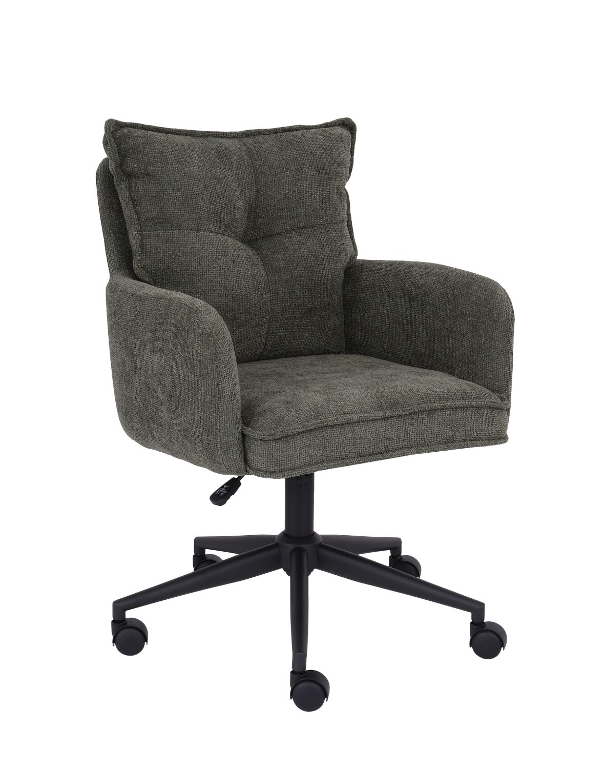 krzesło biurowe ferro, zielone, regulowane, obrotowe