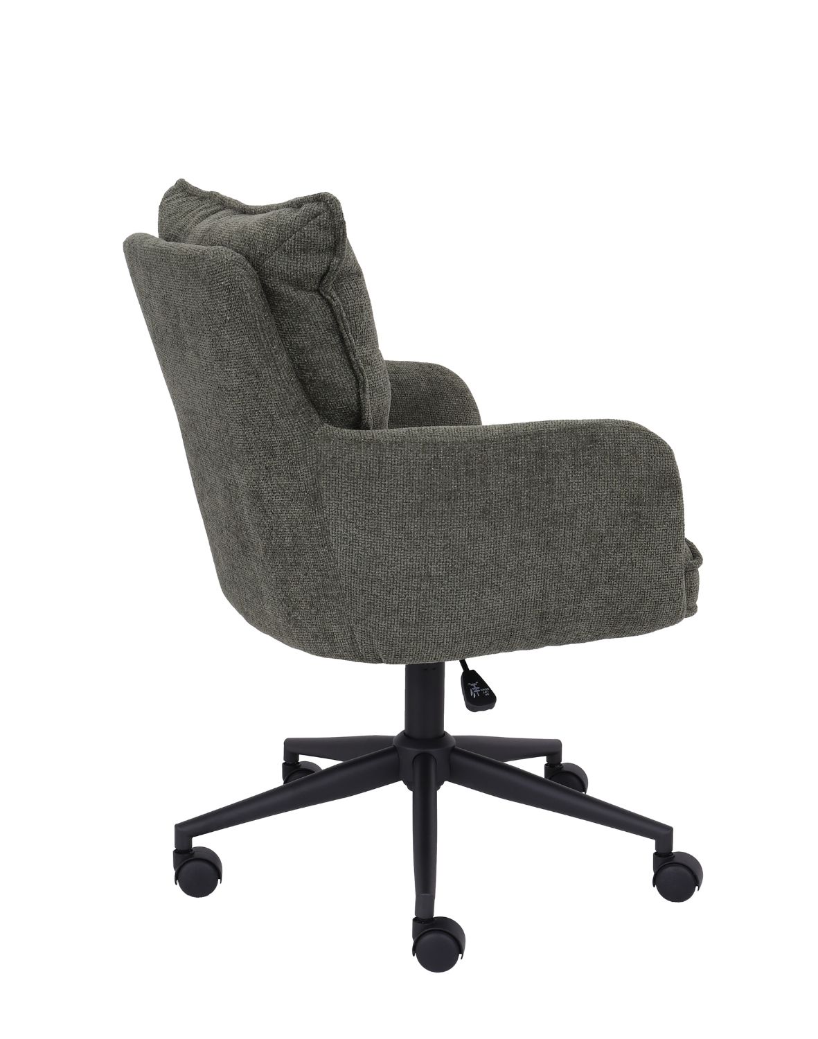 krzesło biurowe ferro, zielone, regulowane, obrotowe