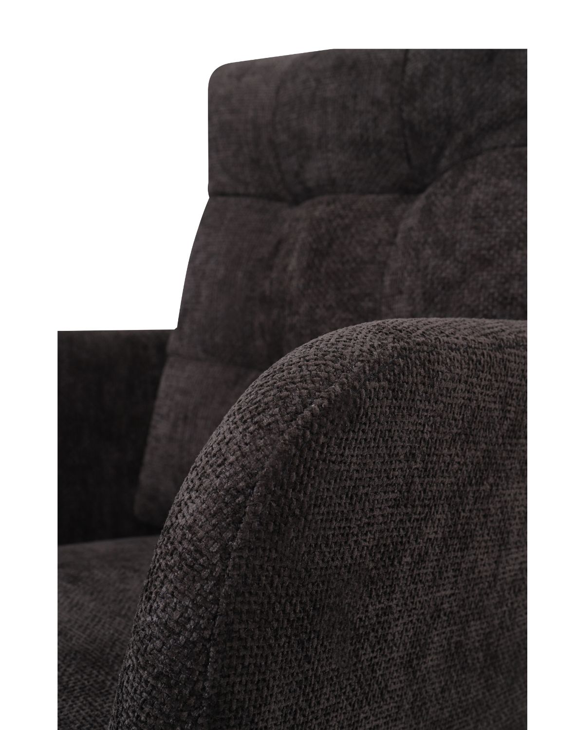 krzesło obrotowe z podłokietnikami fioro, czarne