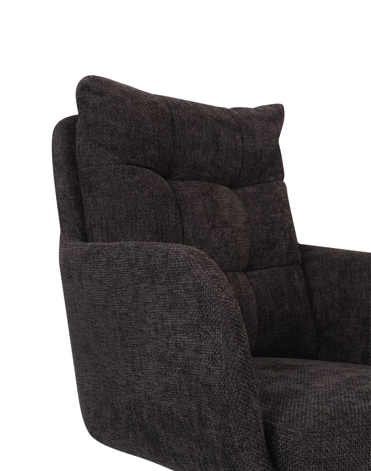 krzesło obrotowe z podłokietnikami fioro, czarne