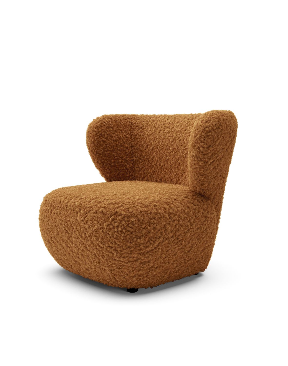 miękki fotel wypoczynkowy rudy avis