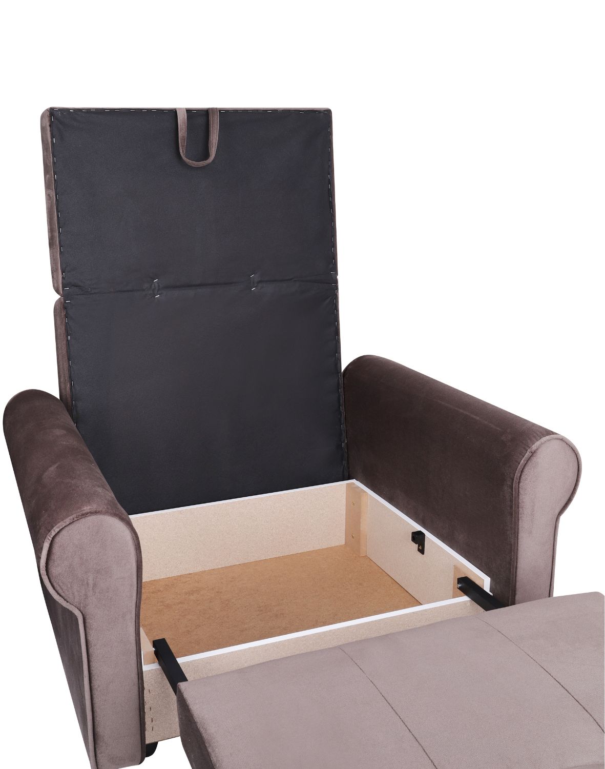 fotel rozkładany jednoosobowy bil i