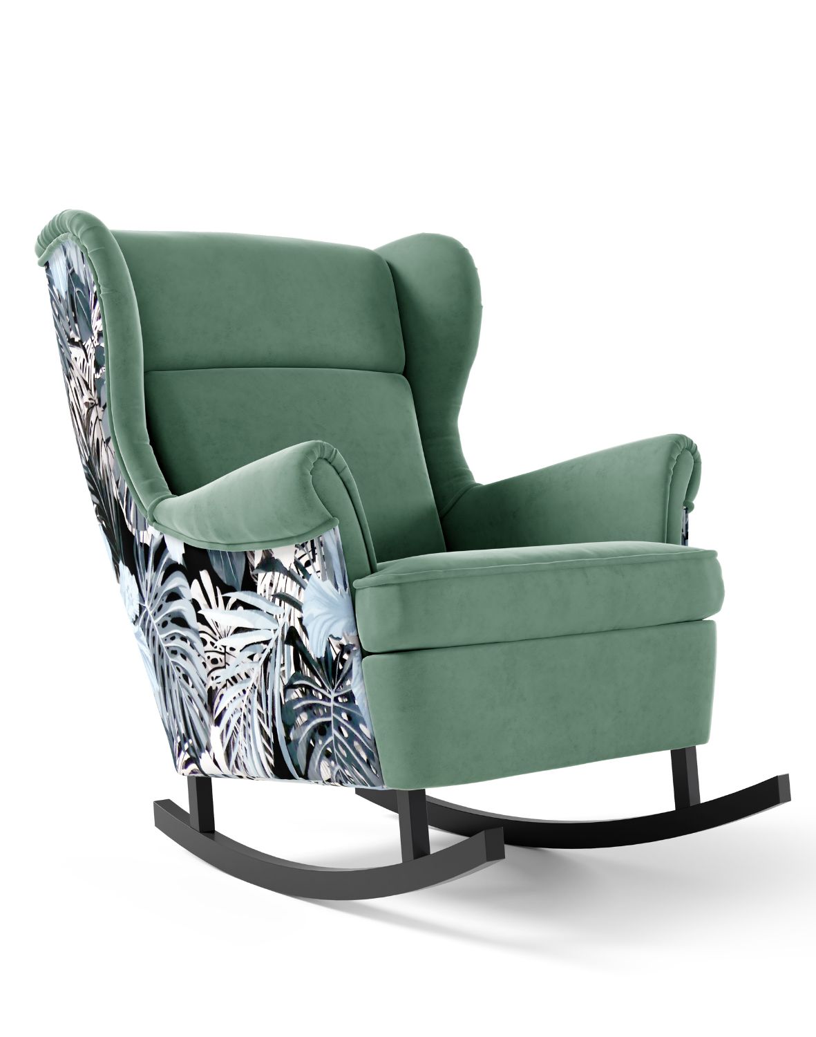 fotel bujany axel 195 miętowy