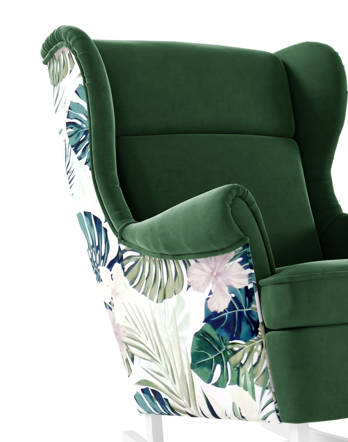 fotel bujany axel 195 zielony