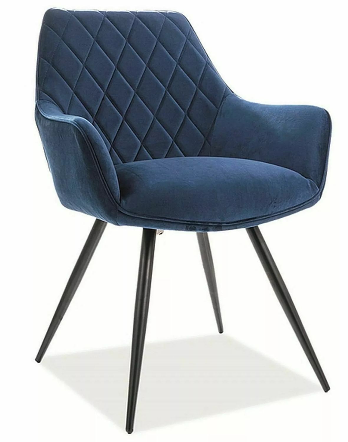 krzeslo linea velvet granat