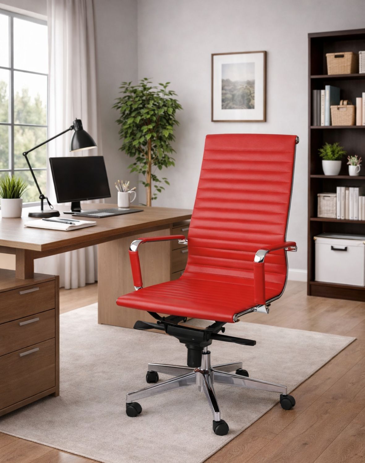 fotel next sn4 czerwony