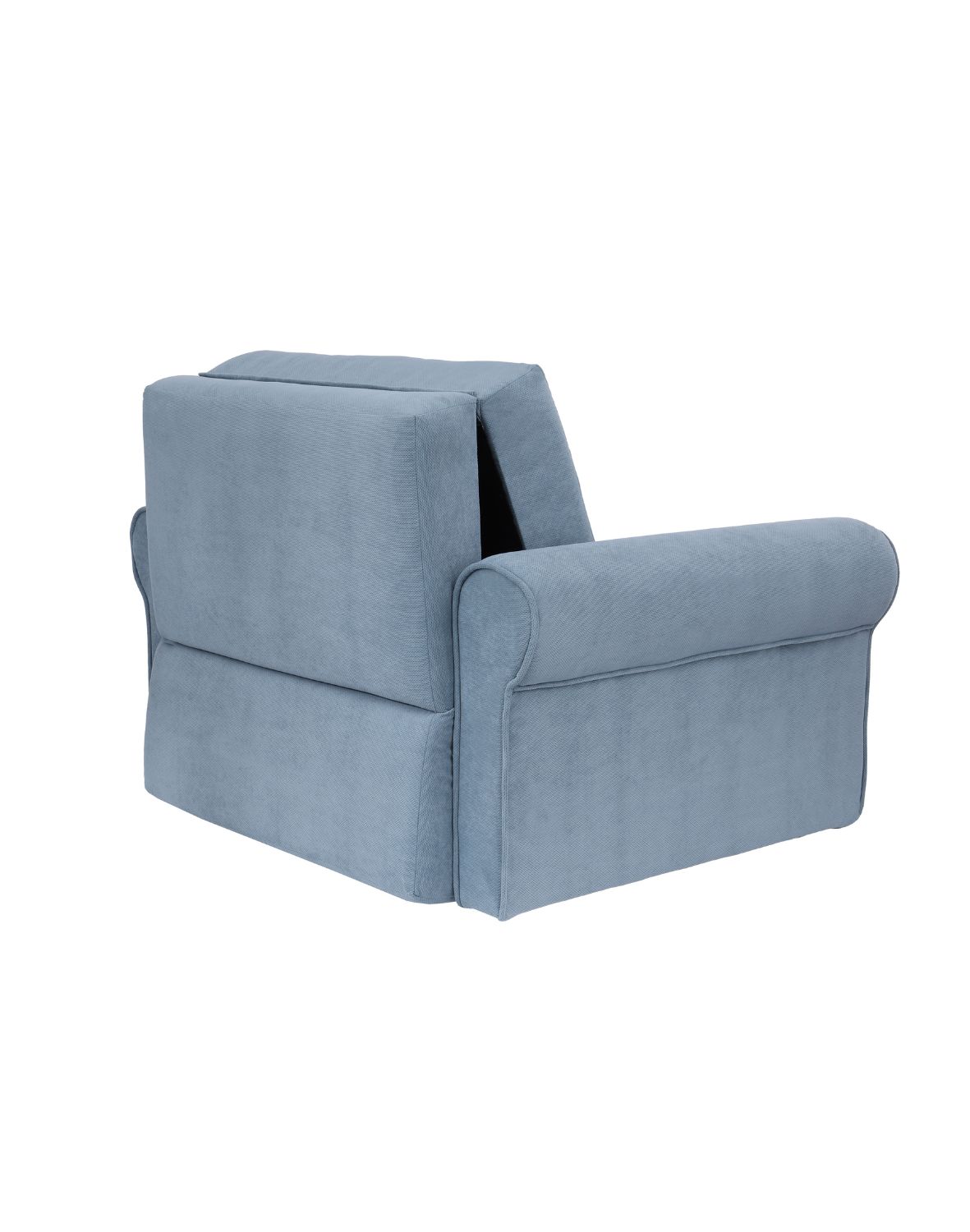 fotel rozkładany niebieski bil i pretty 20