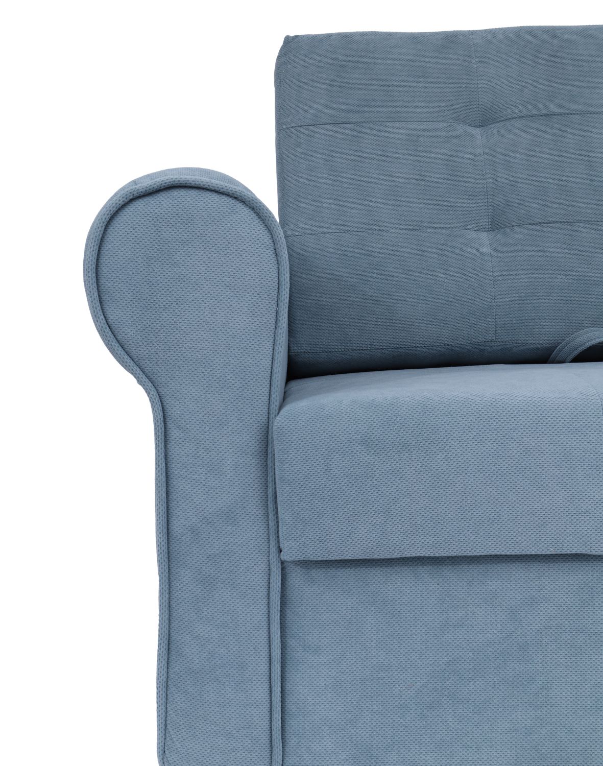 fotel rozkładany niebieski bil i pretty 20