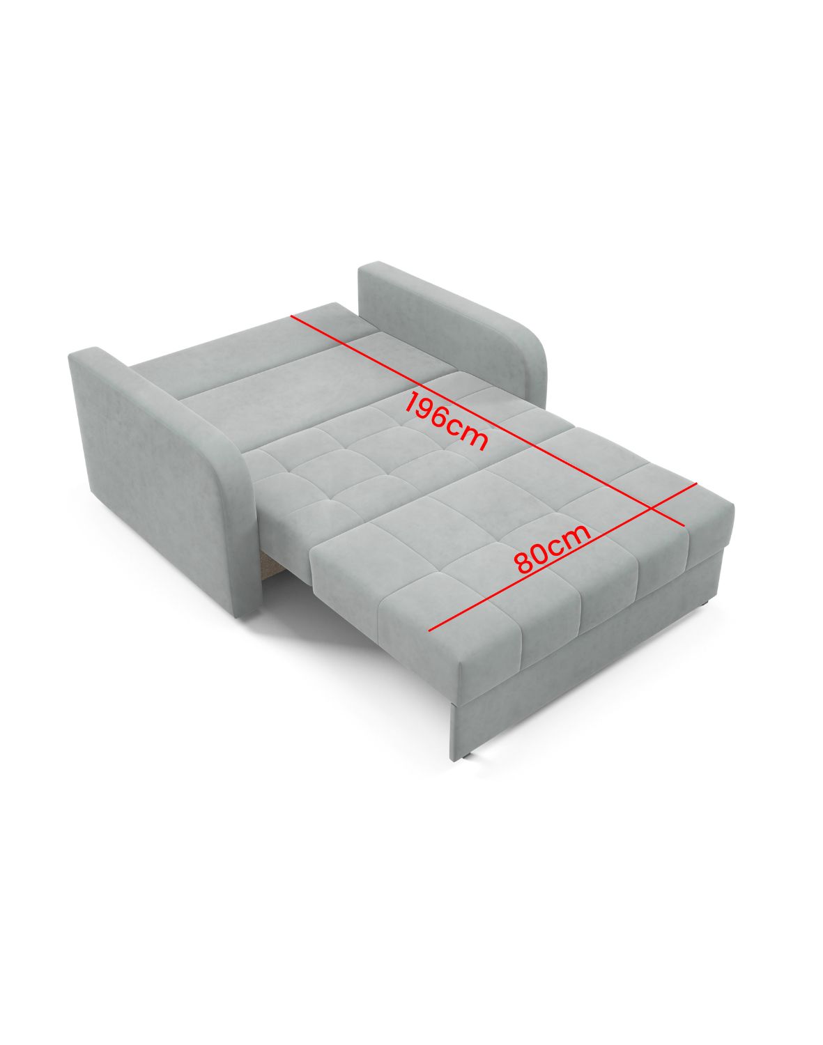 fotel rozkładany jednoosobowy haven 1