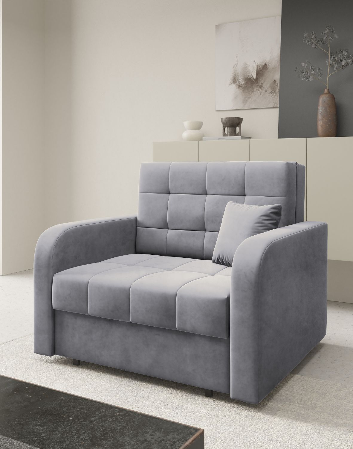 fotel rozkładany jednoosobowy haven 1