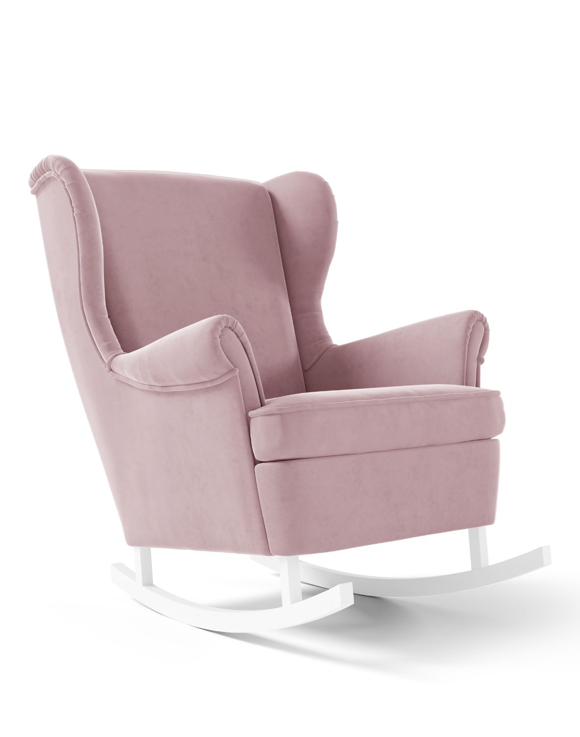 fotel uszak na płozach bujany