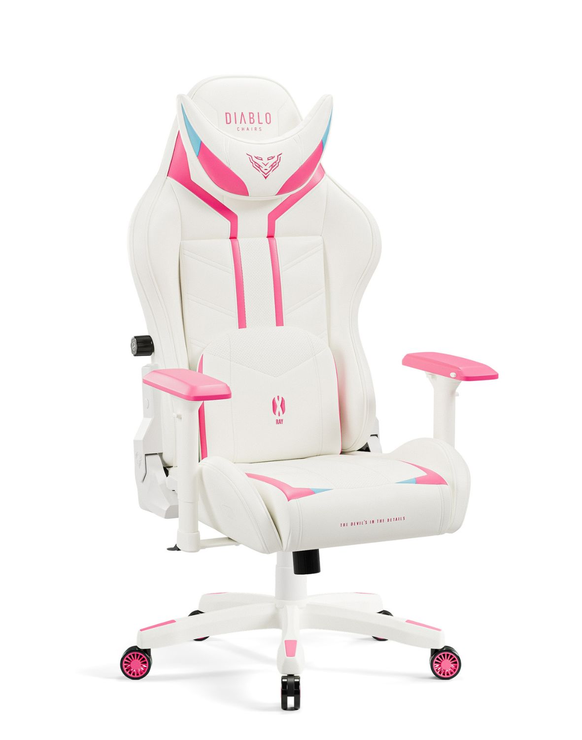 fotel-x-ray-normal-bialo-rozowy