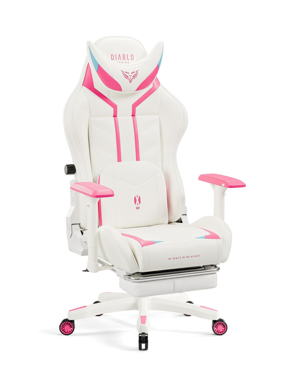 fotel-x-ray-normal-bialo-rozowy