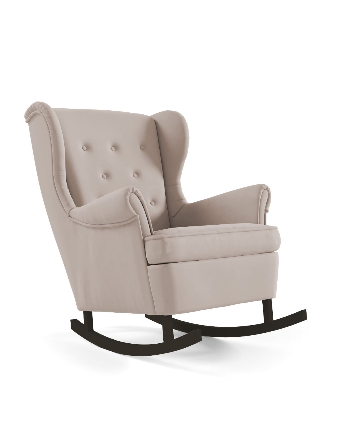 fotel bujany uszak na płozie lino 207