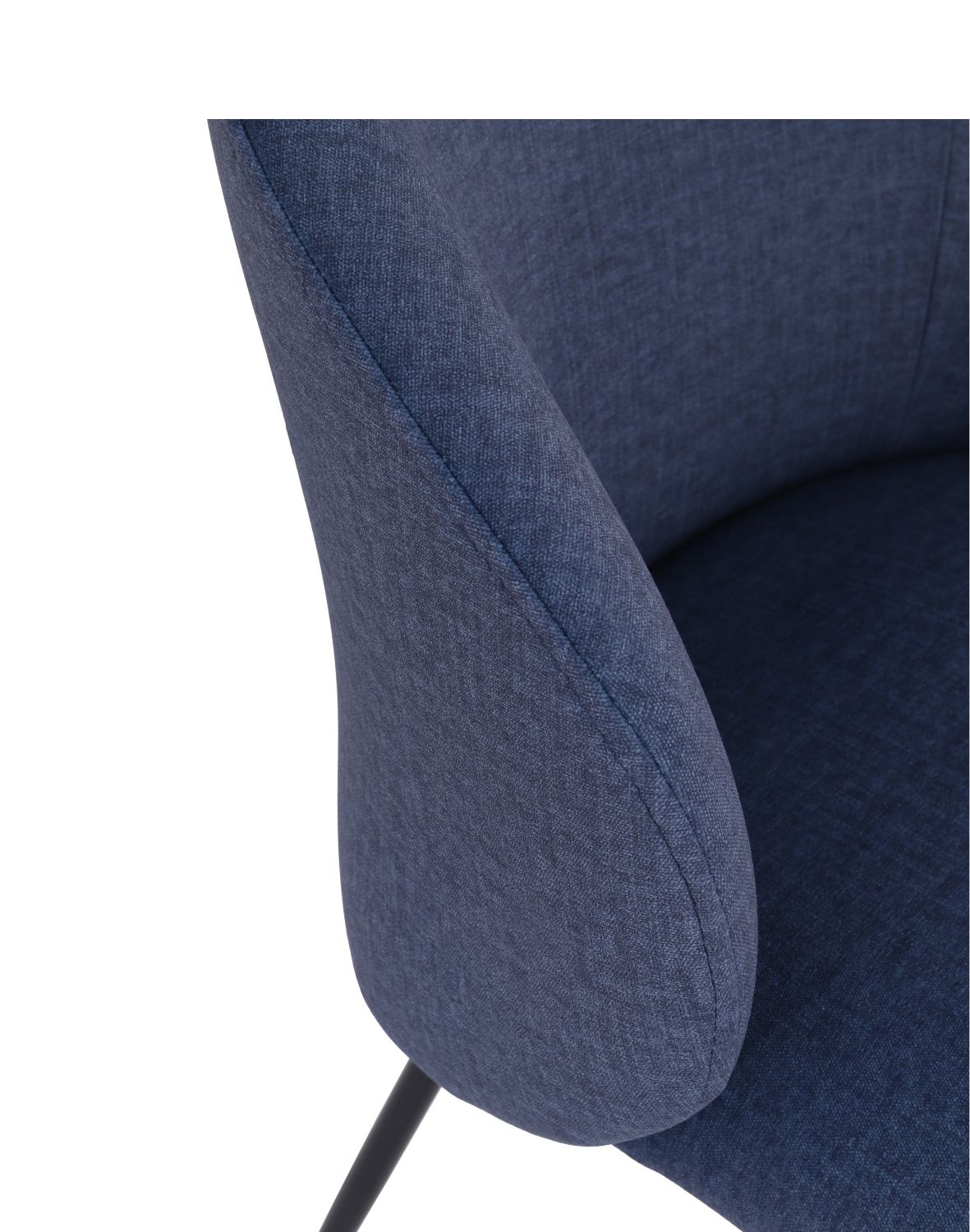 krzesło do jadalni ganta black, niebieskie