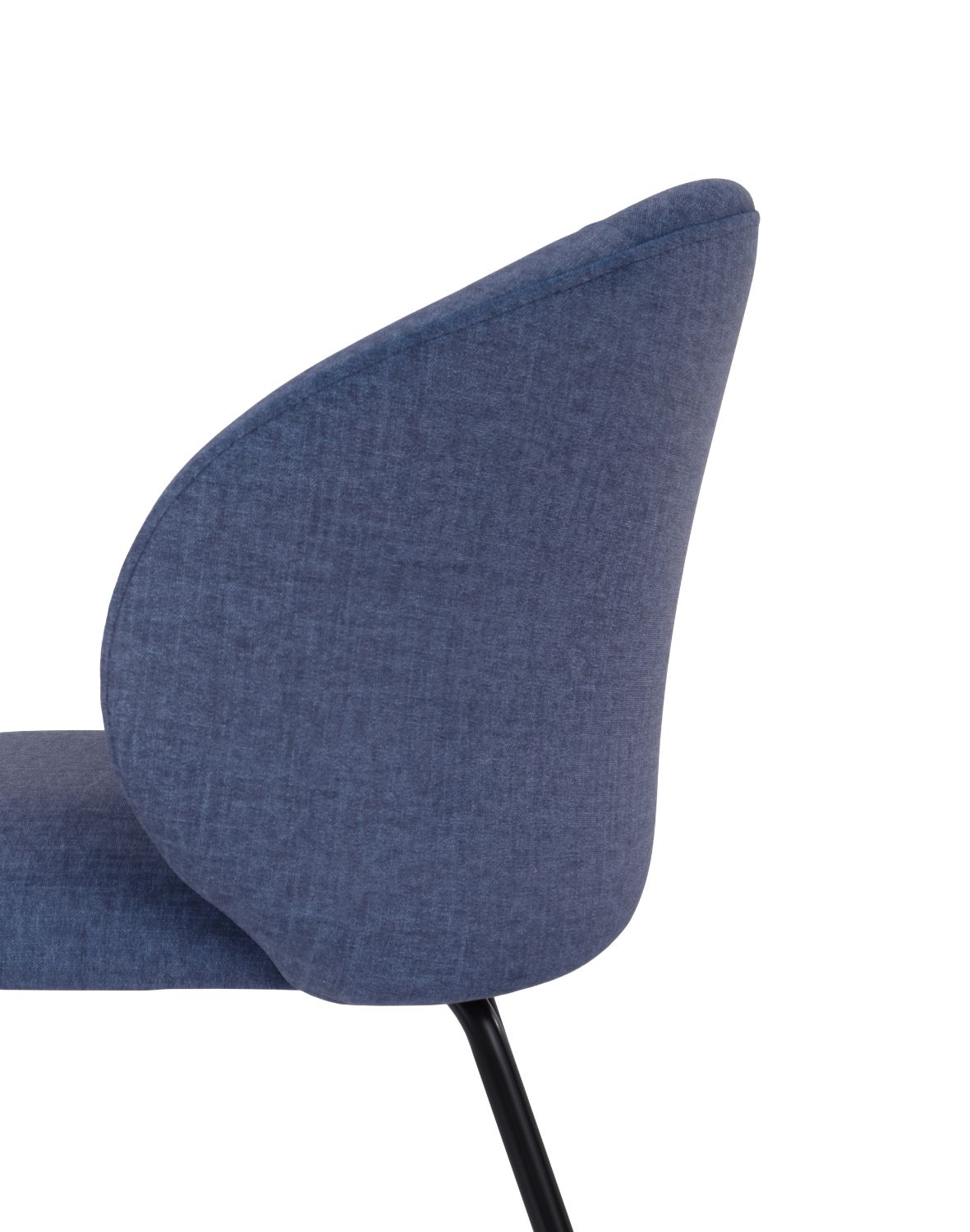 krzesło do jadalni ganta black, niebieskie