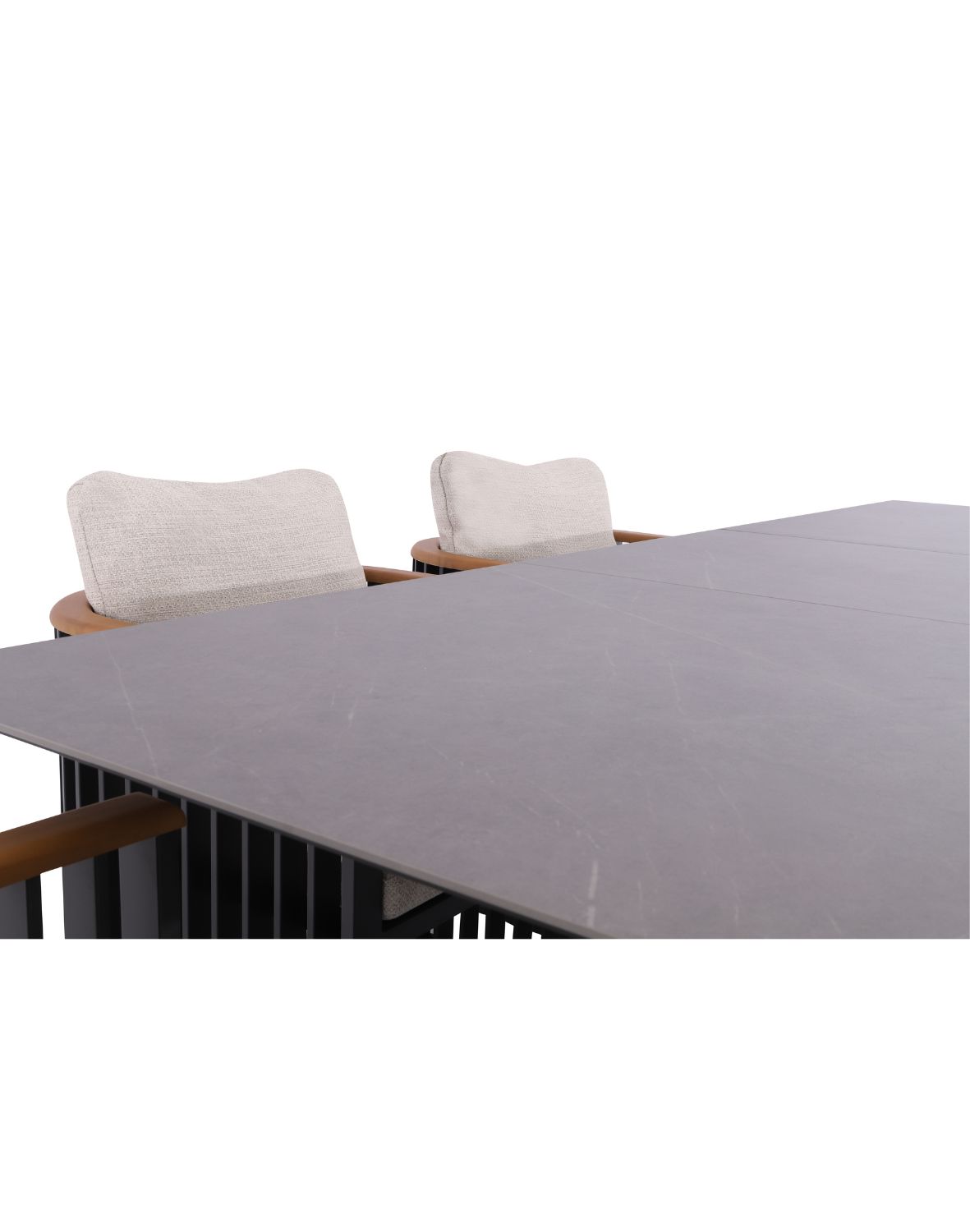 zestaw ogrodowy gap: rozkładny stół i 8 krzeseł