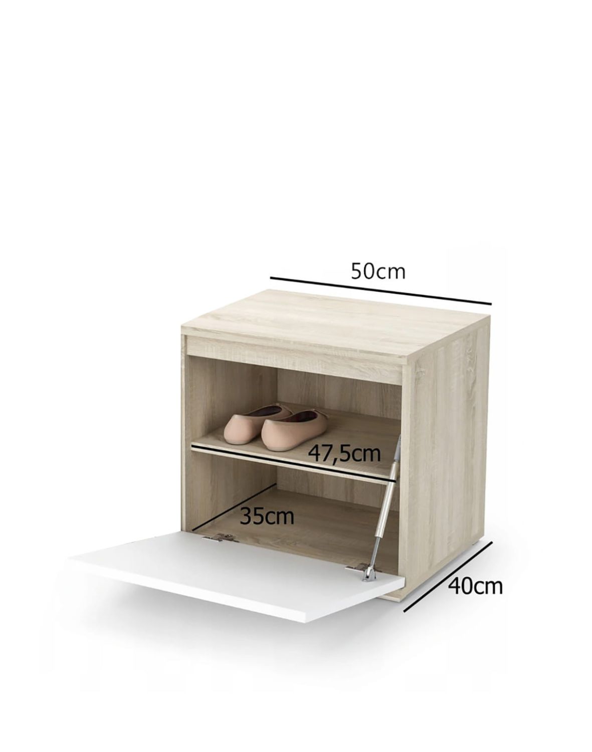 garderoba do przedpokoju z szafą emi 13 grafit