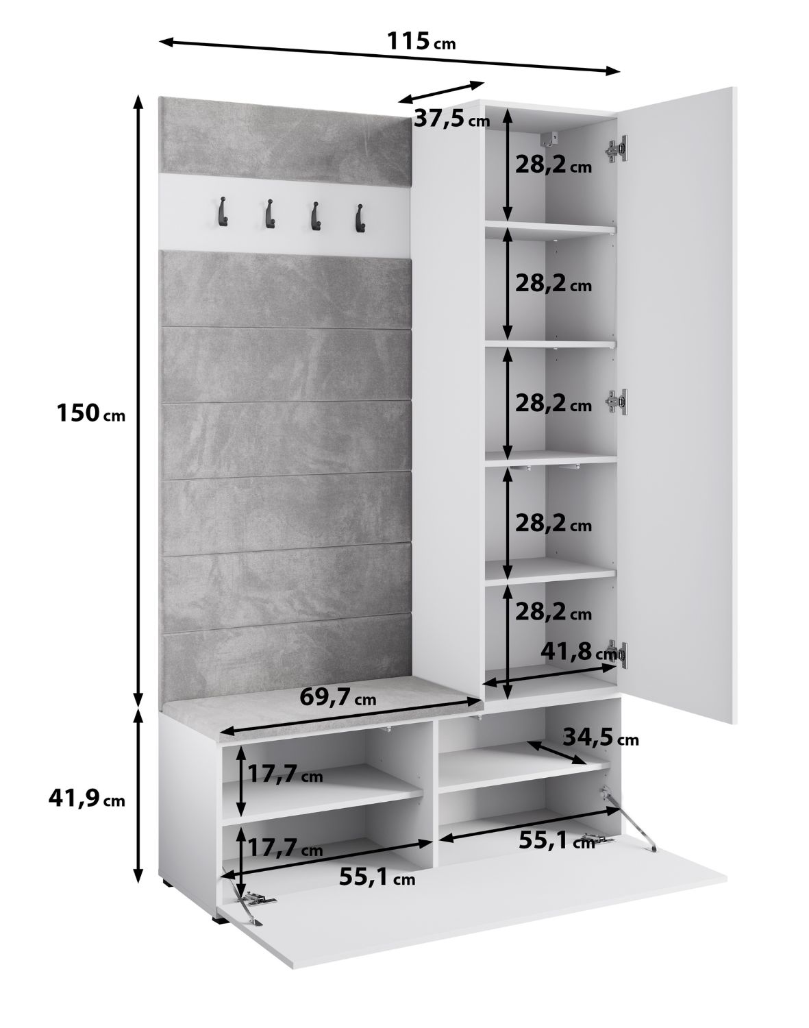 garderoba-tejo-II-czarna