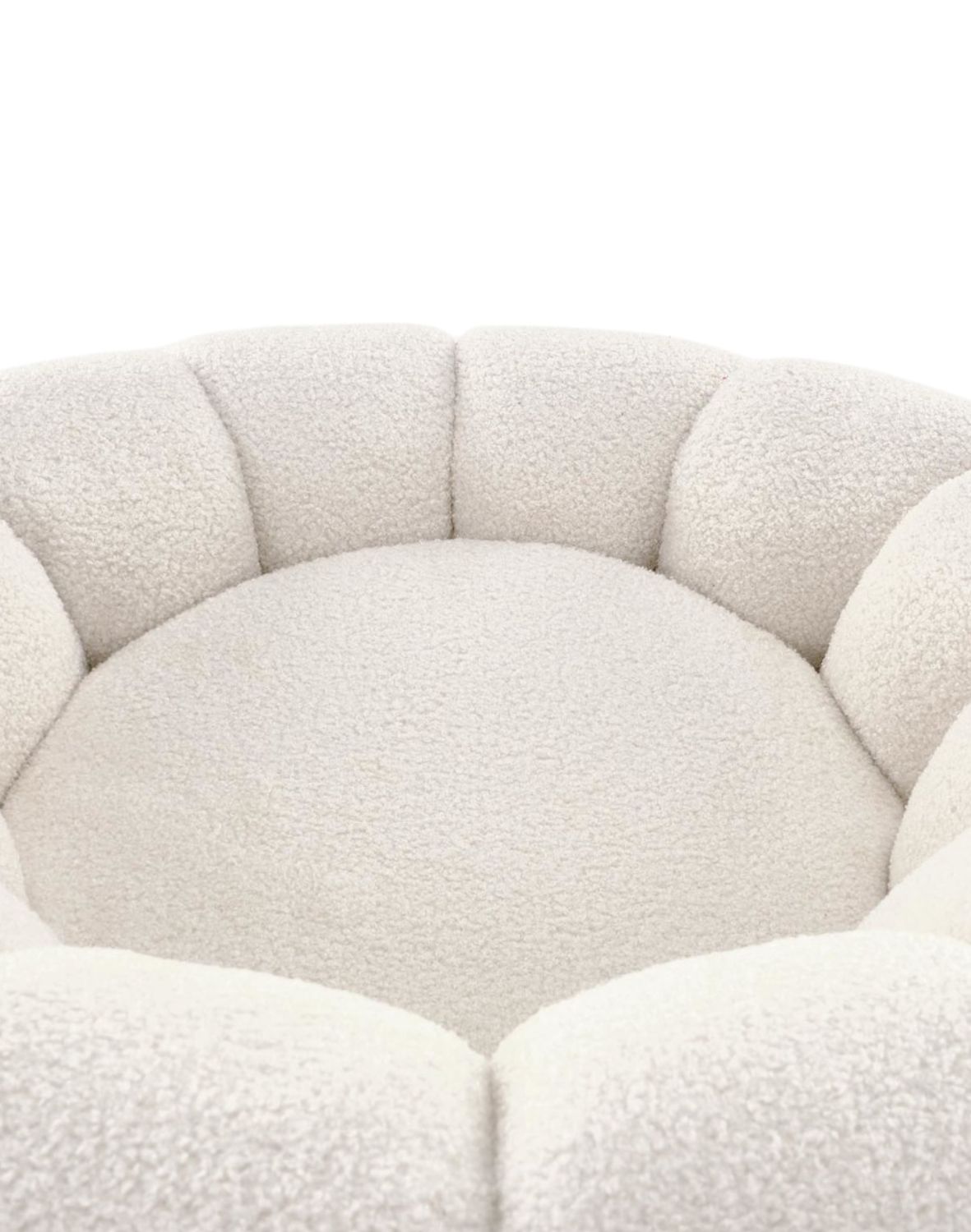 fotel wypoczynkowy gaspar 2, kremowy, boucle