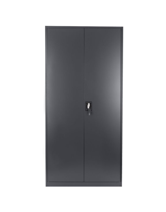 Szafa metalowa na dokumenty do biura Geneva: antracytowa (3382) - OUTLET