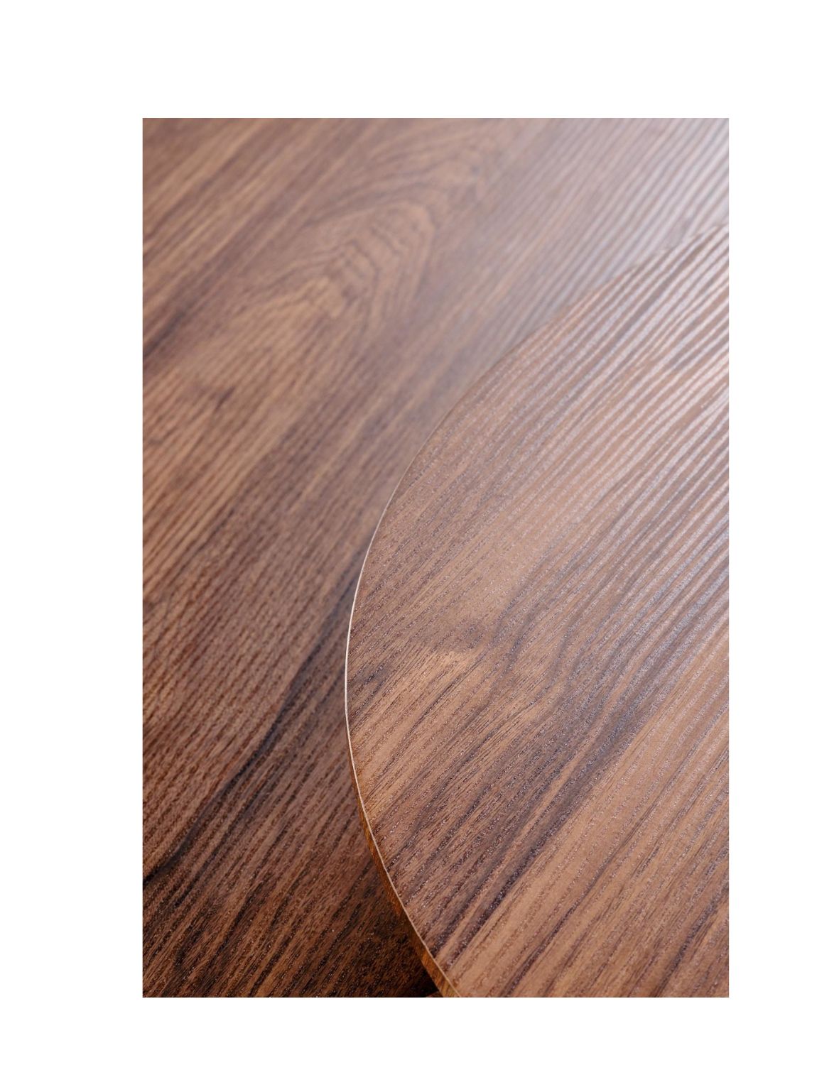 stolik kawowy okrągły orzechowy Gisela s