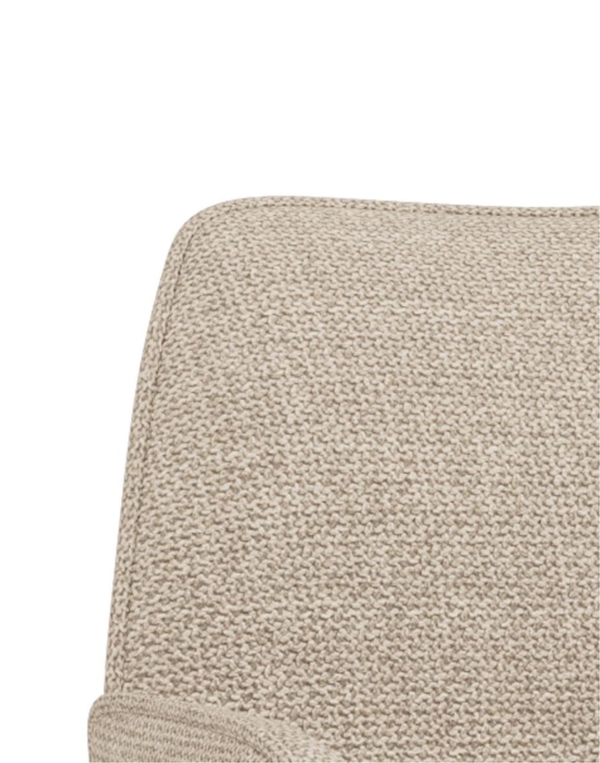 hoker glenda, beżowy z podłokietnikami i regulacją wysokości (08502)