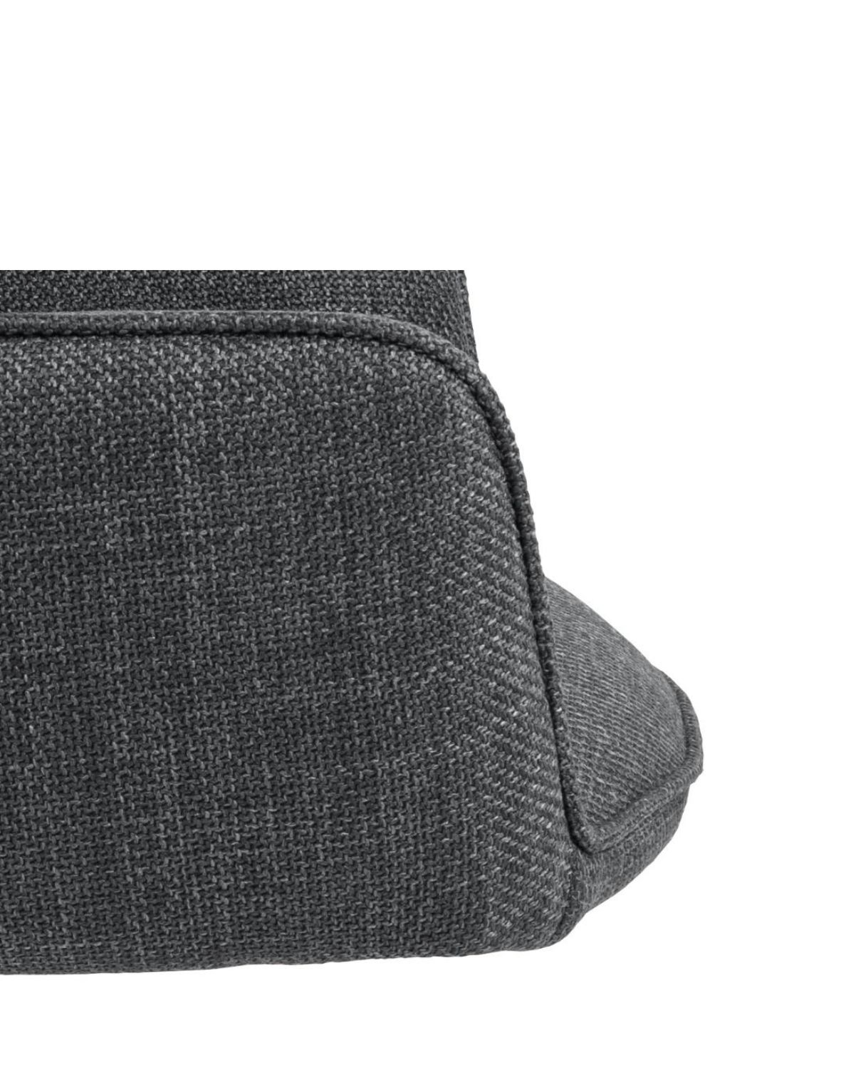 krzesło obrotowe do jadalni, tapicerowane glenda, ciemnoszare (07481)