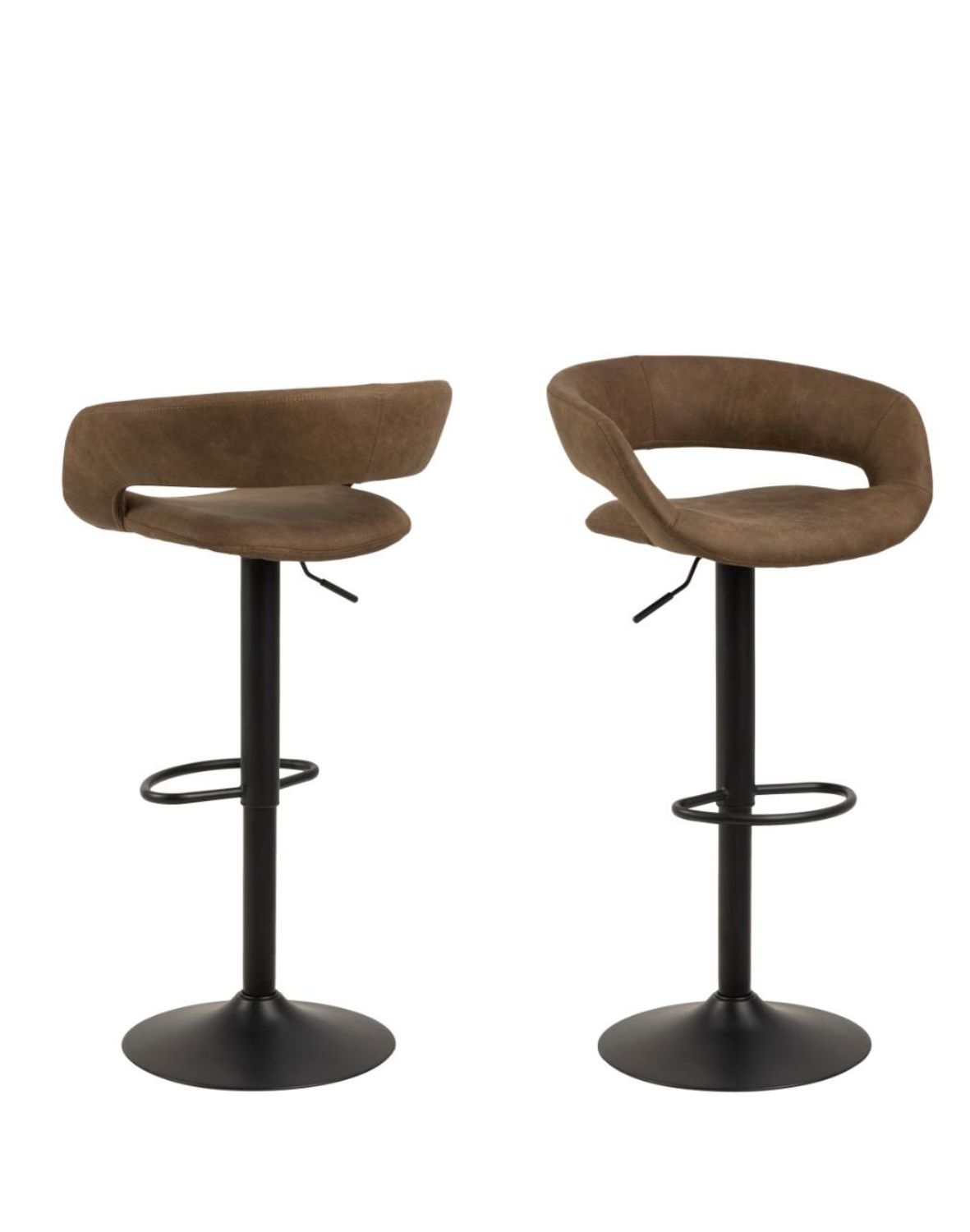 hoker do kuchni grace, obrotowy, regulowana wysokość, brązowy (84700)