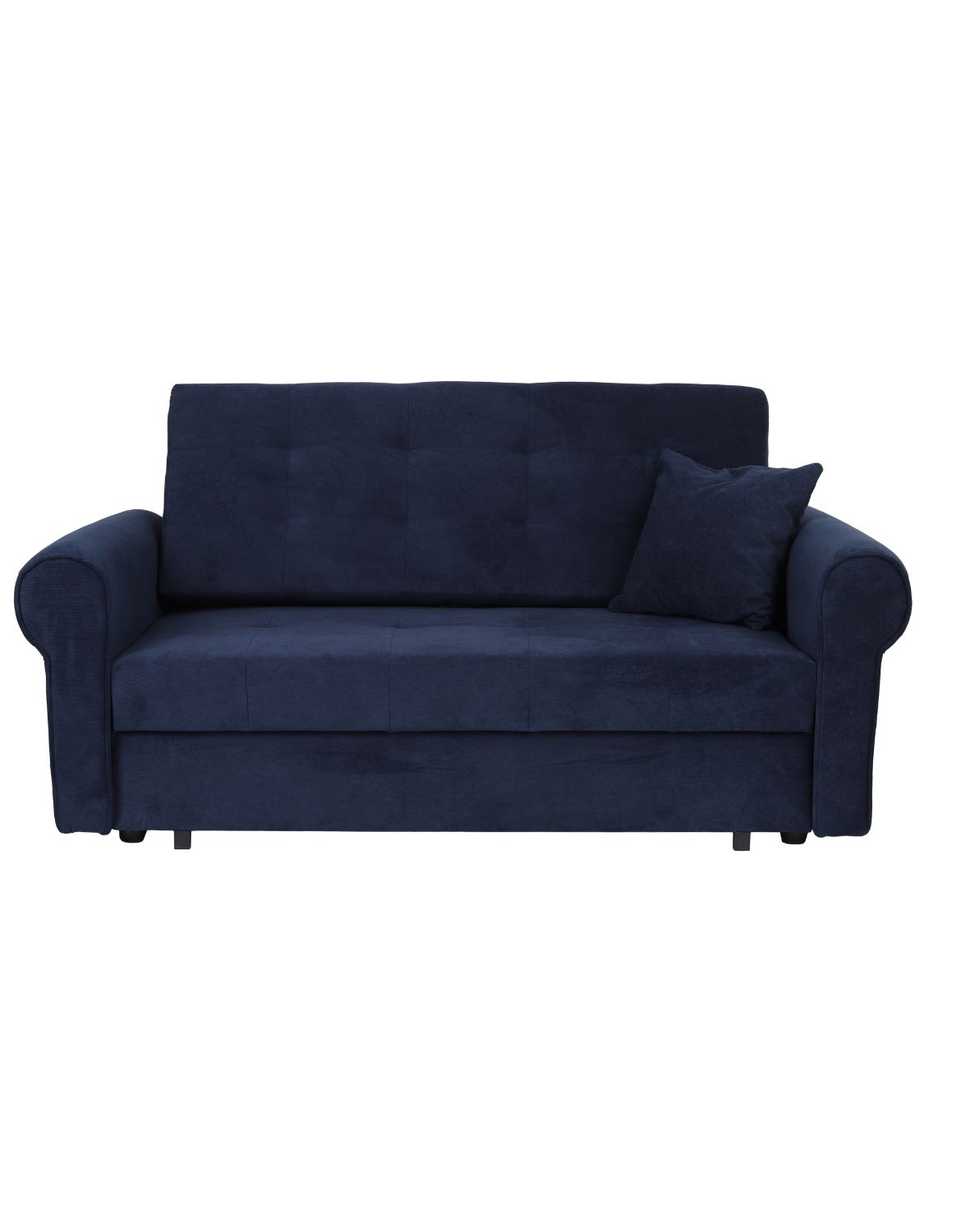 granatowa sofa rozkładana do przodu pretty 22