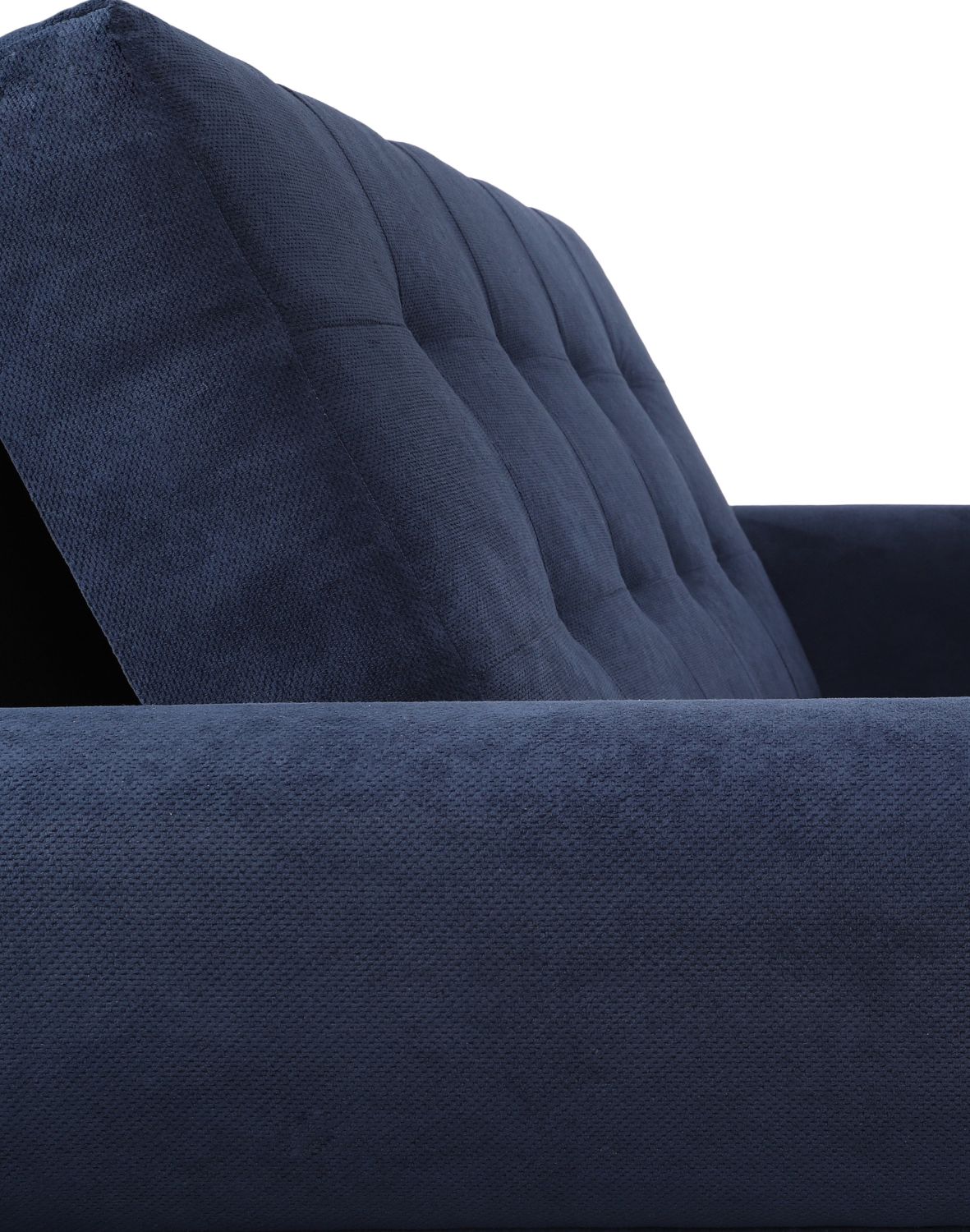 granatowa sofa rozkładana do przodu pretty 22