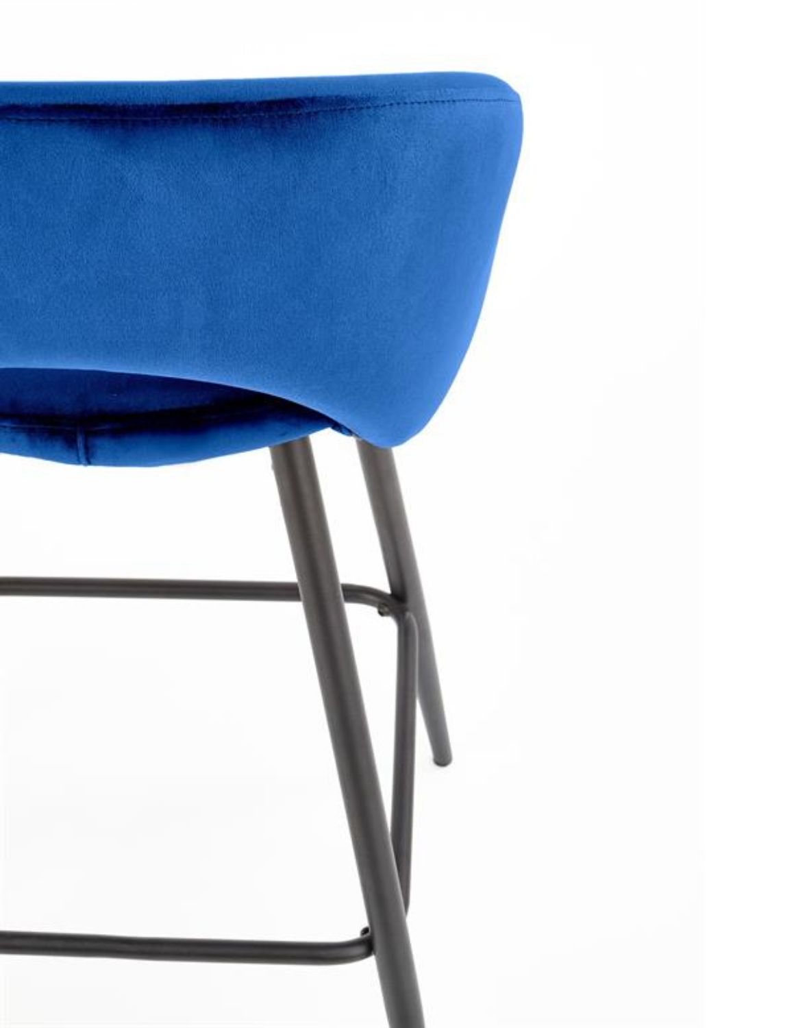 hoker do kuchni h96, granatowy welwet