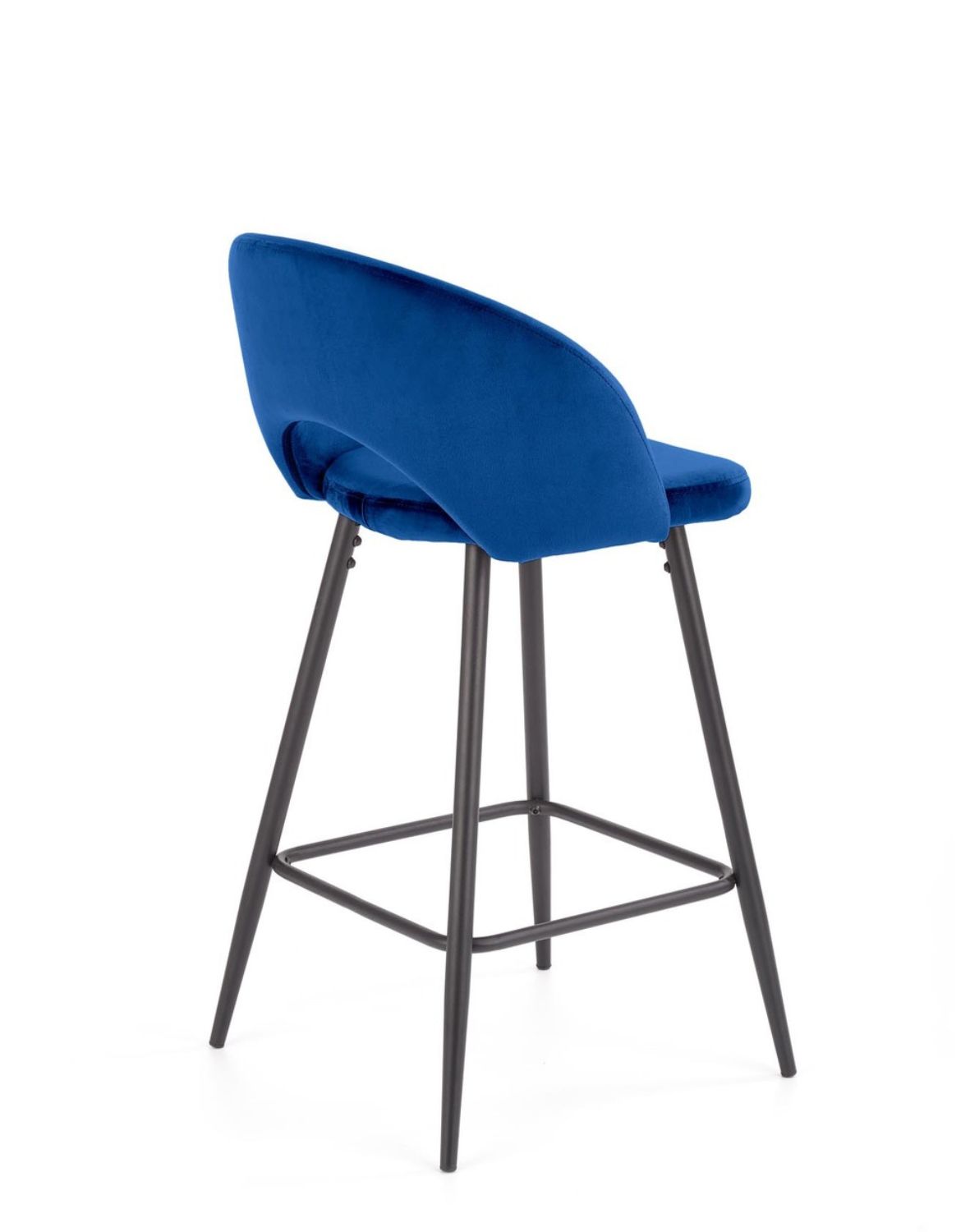 hoker do kuchni h96, granatowy welwet