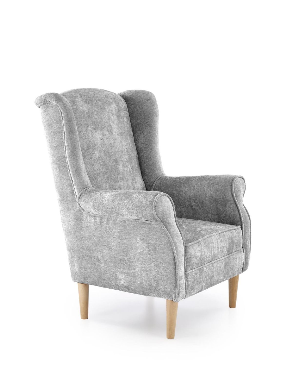 fotel wypoczynkowy hermes, szary