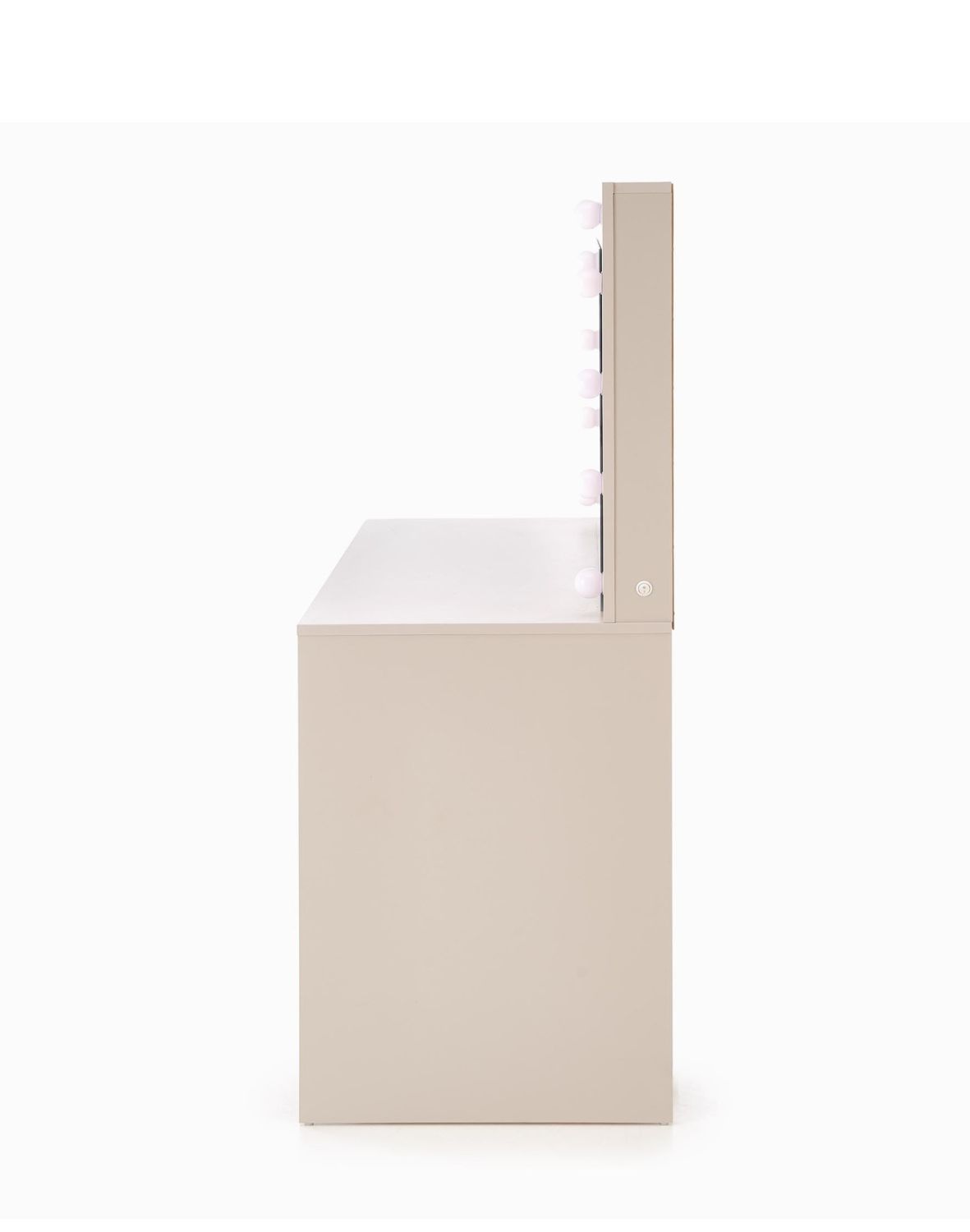 toaletka z lustrem hollywood 2 xl, kaszmir