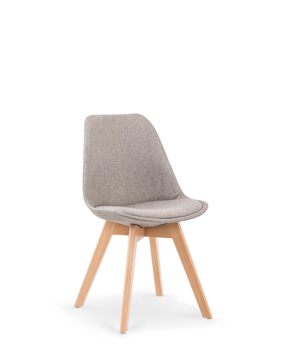 krzesło do jadalni k303, jasny popiel, buk