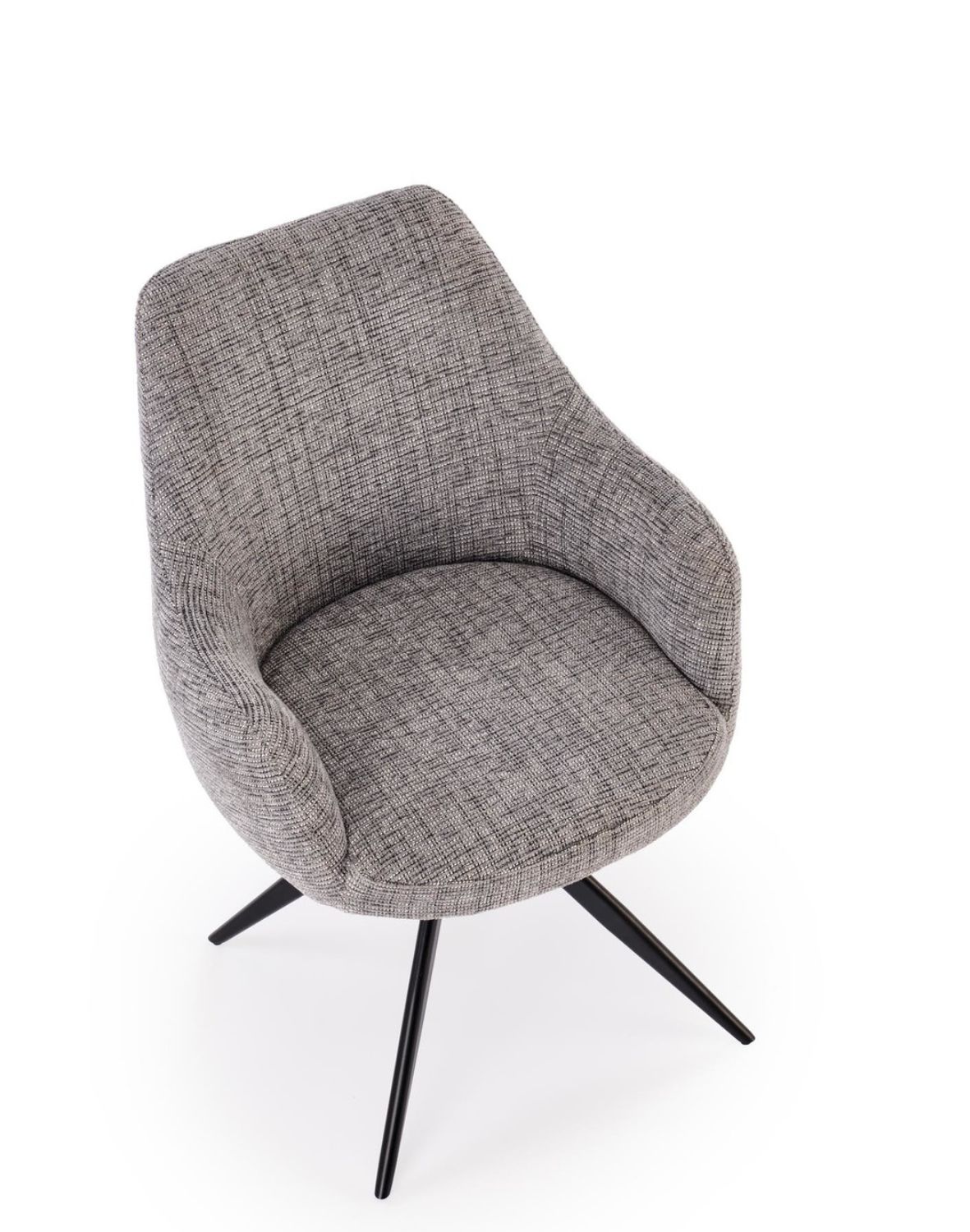 kzesło z funkcją obracania k564, szare