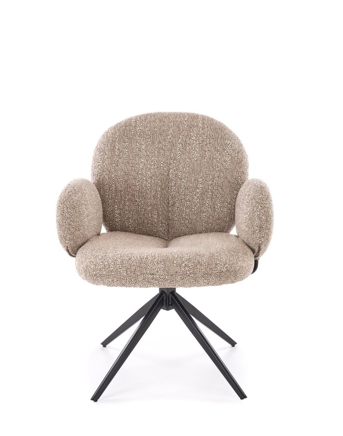 krzesło z funkcją obracania k568, beżowe