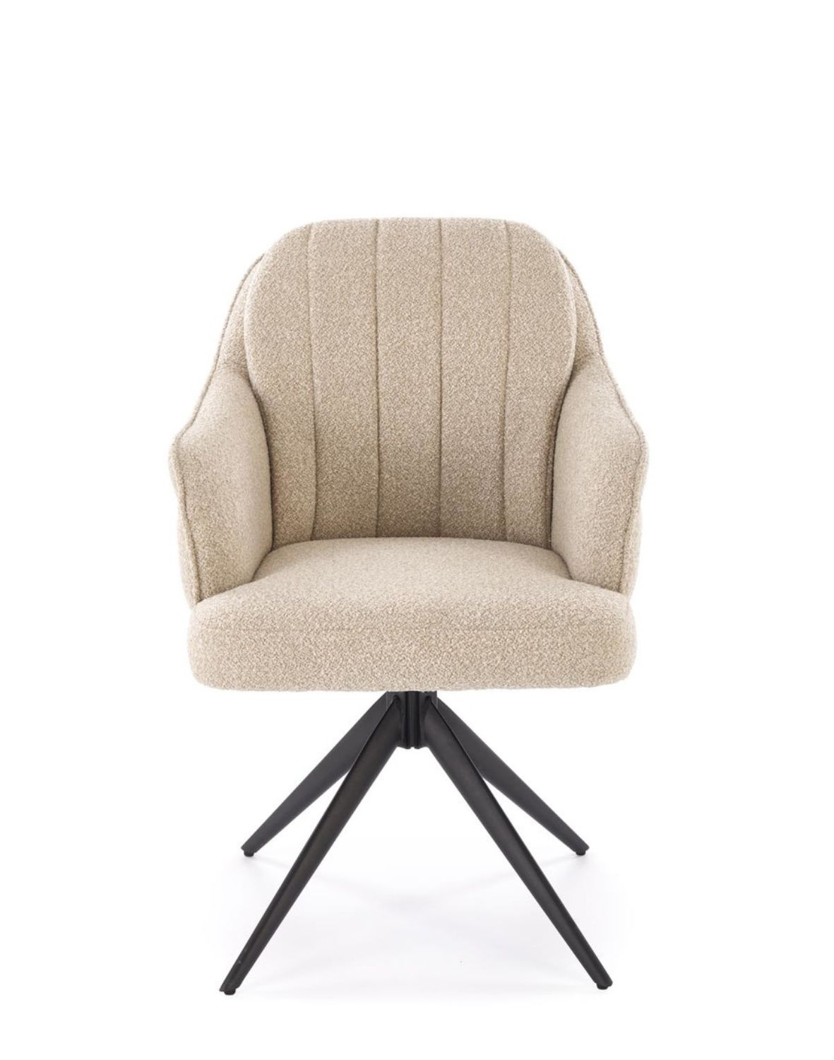 krzesło z funkcją obracania k570, boucle, beżowe