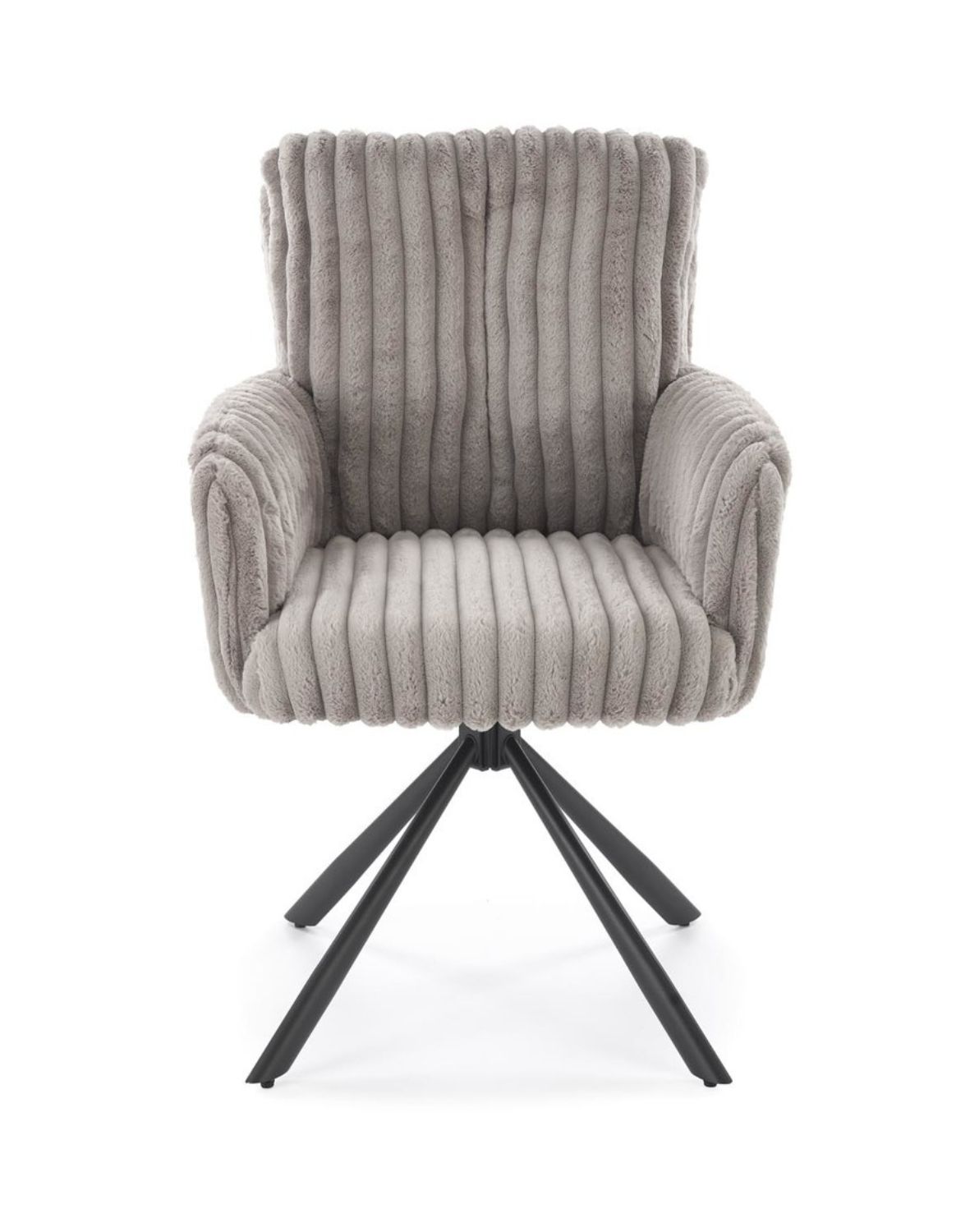 krzesło z funkcją obracania k572 szare, nowoczesne