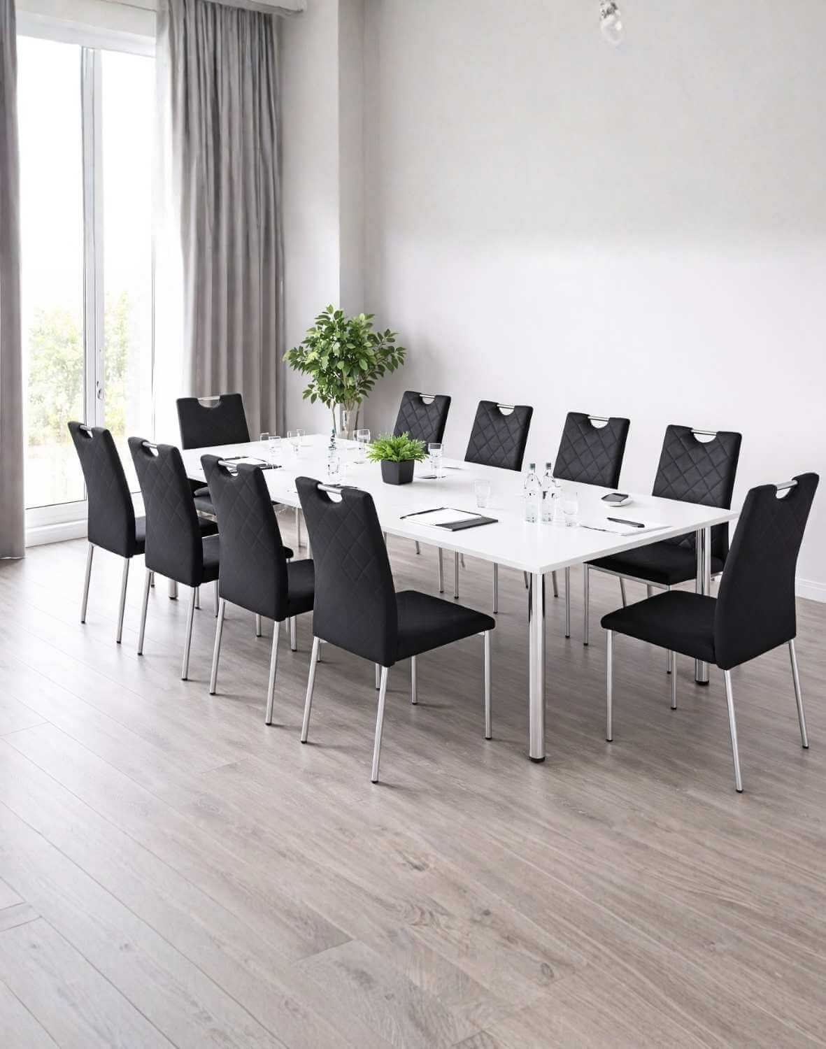 krzesło czarne k578, tapicerowane, welwet