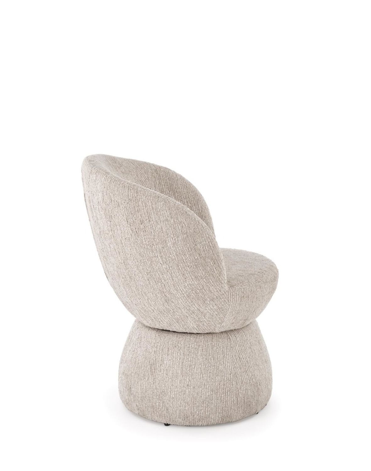 krzesło z funkcją obracania k581, tapicerowane, beżowe