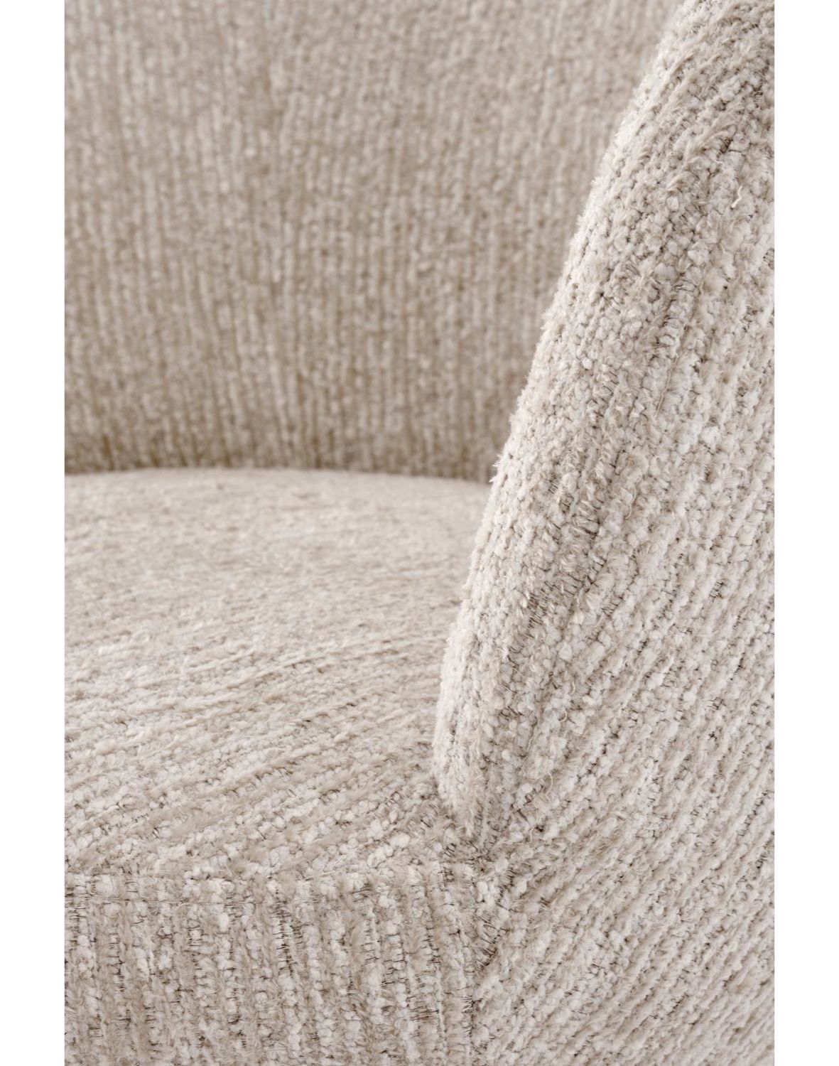 krzesło z funkcją obracania k581, tapicerowane, beżowe